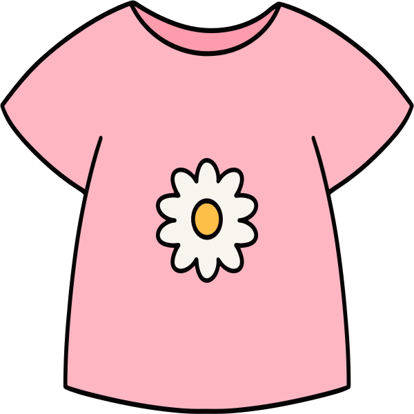 Camiseta Flor